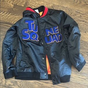 Tune Squad Kids Black Jacket Nike L kids